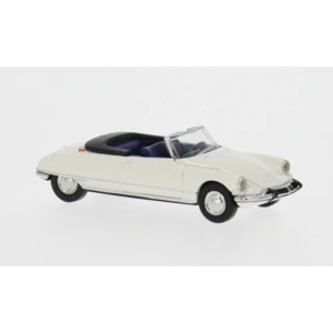 Citroën DS 19 Convertible, white, 1963 (H0)