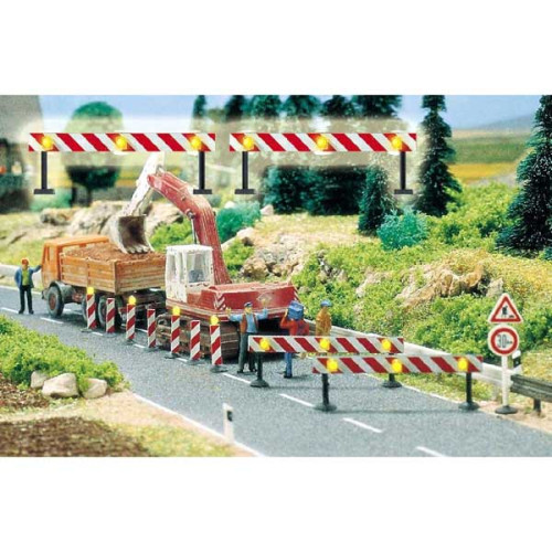 Blinking barricades (H0) Blinking barricades (H0)