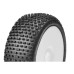Kosmic - 1/8 Buggy Tires - Mounted - Soft - White Rim (2Pcs)