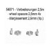 CR-2/CR-4 Elargissement 2.5mm (4Pcs)