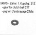 CR-2/CR-4 Gear for Clutch bell 21T
