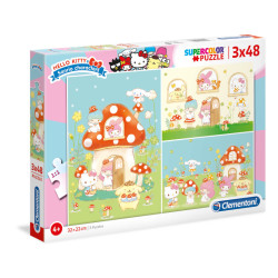 Hello Kitty & Sanrio characters (3x48Pcs)