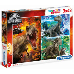 Jurassic World (3x48Psc)
