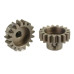 32 DP Pinion - Short - Hardened Steel - 17 Teeth - D:3,17mm 32 DP Pinion - Short - Hardened Steel - 17 Teeth - D:3,17mm