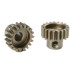 Pignon 32DP - Court - Acier trempé - 19 Dents - D:5mm Pignon 32DP - Court - Acier trempé - 19 Dents - D:5mm