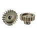Pignon moteur M1.0 - Court - Acier trempé - 20 Dents - D:5mm Pignon moteur M1.0 - Court - Acier trempé - 20 Dents - D:5mm