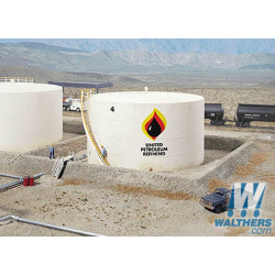 Wide Oil Storage Tank w/Berm (H0)
