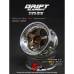 5-Speichen Drift Element Felgen Bronze/Chrom - Gold Nieten (2St)