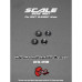 Écrou M4 5.5mm pour roue Drift Element - Noir (4Pcs) Écrou M4 5.5mm pour roue Drift Element - Noir (4Pcs)