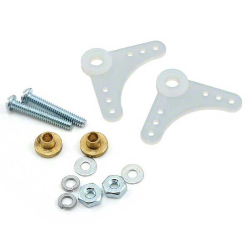 90deg Nylon Bellcrank Assemblies (2Pcs) 90deg Nylon Bellcrank Assemblies (2Pcs)