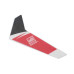 BMSR Vertical Fin Red Fade BMSR Vertical Fin Red Fade