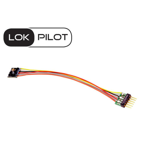 LokPilot micro V5.0 DCC (6-pol. NEM 651 Kabel)