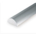 Half Round Styrene D=2.50x355mm (3Pcs)