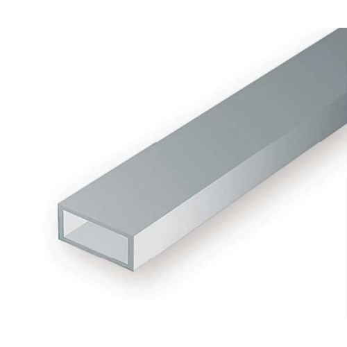 Rectang. Tube Styrene 6.30x9.50x355mm (2Pcs)