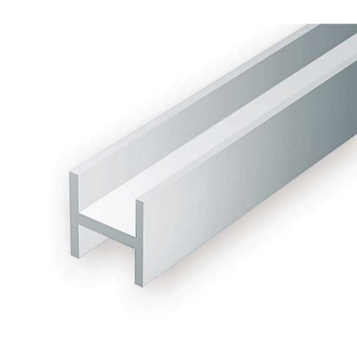 H-column Strips Styrene 1.50x355mm (4Pcs)
