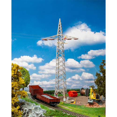 2 Bahnstrommasten (H0)
