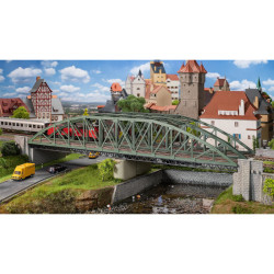 Boogbrug, 2-sporig (H0) Boogbrug, 2-sporig (H0)