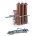 3 Hot blast stove (H0) 3 Hot blast stove (H0)