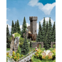 Castle tower ruins (H0)