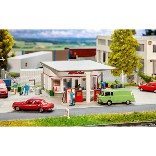 Tankstelle 50er Jahre (H0)
