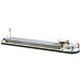 River cargo boat with dwelling cabin (H0) River cargo boat with dwelling cabin (H0)