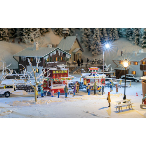 2 Weihnachtsmarktbuden (H0) 2 Weihnachtsmarktbuden (H0)