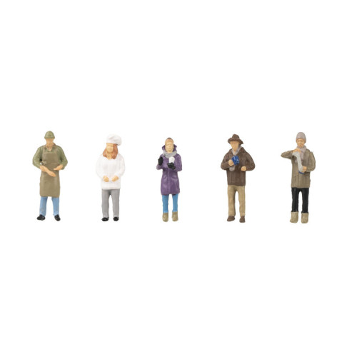 151649 Christmas market vendors (H0)