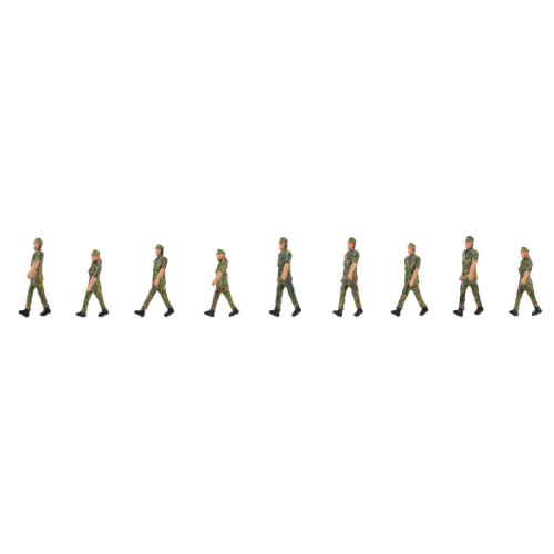 Soldiers in step (H0)