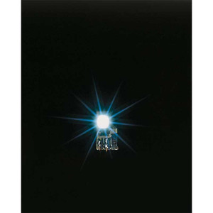5 LEDs, white