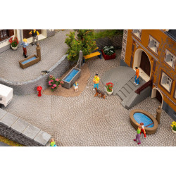 3 Village fountains (H0) 3 Village fountains (H0)