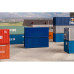 20' Container, blue, set of 2 (H0) 20' Container, blue, set of 2 (H0)