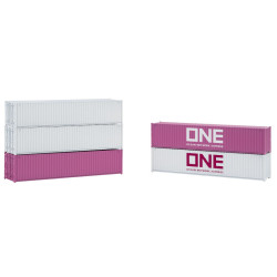 40' Container, ONE, Set 5 stuks (H0) 40' Container, ONE, Set 5 stuks (H0)