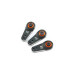 Black Aluminium Servo Horn 25T (Savox/Futaba)