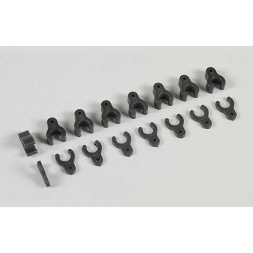 Adjusting clips for front axle (16p)