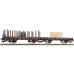 DB 2-teiliges Rungenwagen Set Bauart R02 (H0) DB 2-teiliges Rungenwagen Set Bauart R02 (H0)