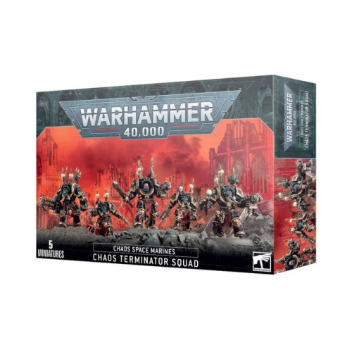 Chaos Space Marines - Chaos Terminator Squad Chaos Space Marines - Chaos Terminator Squad