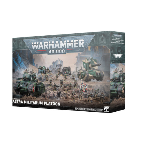 Warhammer 40.000 - Astra Militarum Platoon - Battleforce
