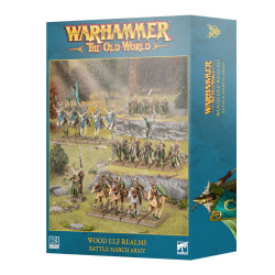 Warhammer The Old World - Wood Elf Realms - Battle March Army Warhammer The Old World - Wood Elf Realms - Battle March Army
