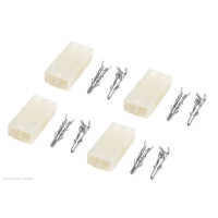 Connecteur - Tamiya - Plaqué or - Femelle - 4 pcs Connecteur - Tamiya - Plaqué or - Femelle - 4 pcs