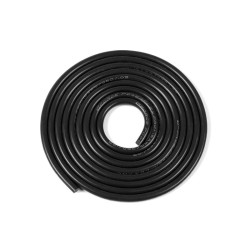 Câble silicone - Noir - 18AWG - 2.3mm - 1m