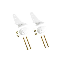 Guignol 22mm avec vis (2pcs)