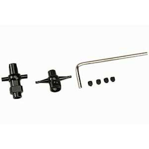 Aluminum Lower Rotor Head Set Black (BCX/Graupner) Aluminum Lower Rotor Head Set Black (BCX/Graupner)