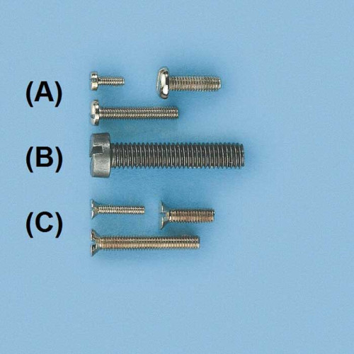 Cilinderkopbout M2x10 (20St) (A) Cilinderkopbout M2x10 (20St) (A)