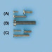 Cilinderkopbout M2x10 (20St) (A) Cilinderkopbout M2x10 (20St) (A)