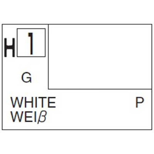 H001 Gloss White 10ml