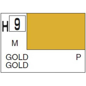 H009 Metallic Gold 10ml