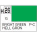 H026 Gloss Mid Green 10ml