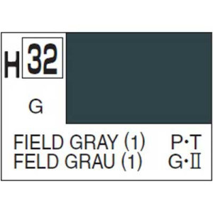 H032 Gloss Field Grey 10ml