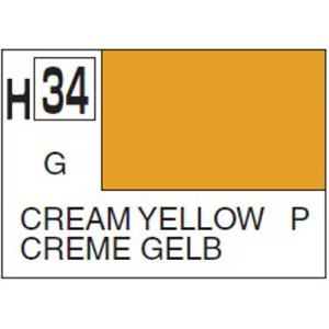 H034 Cremegelb Glänzend 10ml