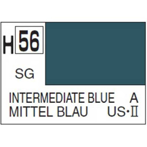 H056 Semi-Gloss Intermediate Blue 10ml